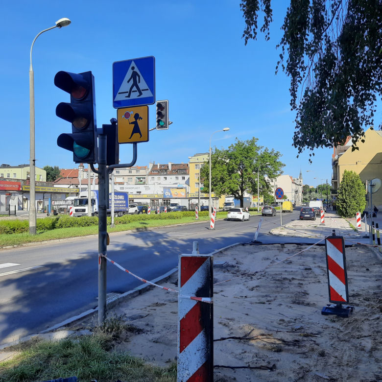 Olsztyn. Utrudnienia w centrum nie tylko na Piłsudskiego. Ruszył remont Kętrzyńskiego 