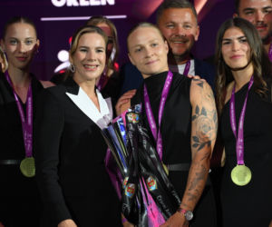 Marta Nawrocka w sportowej odsłonie. Tak zaprezentowała się na turnieju