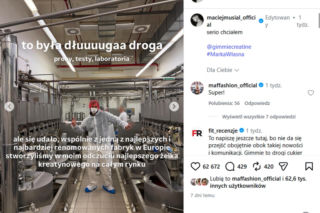 Maciej Musiał rusza z własną marką. Jego żelki z kreatyną trafiły do Biedronki