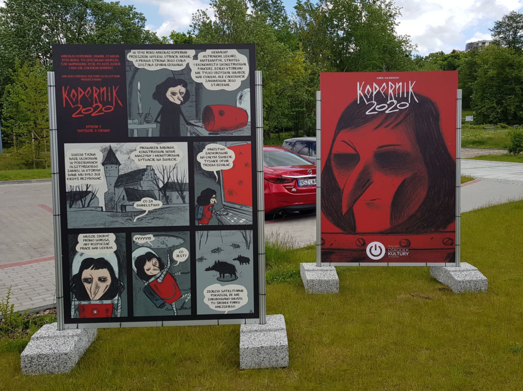 Nietypowy komiks o Mikołaju Koperniku 