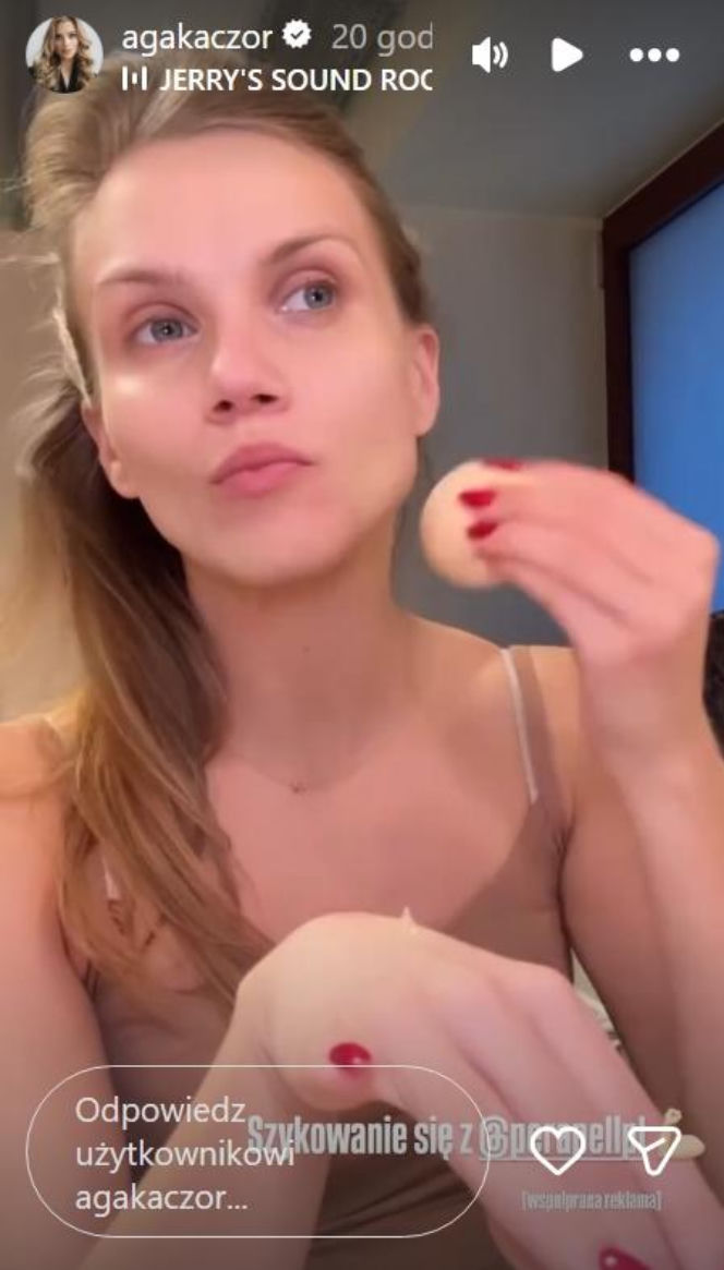 Tak wygląda Kaczorowska bez makijażu. Poznajecie jeszcze Agnieszkę?