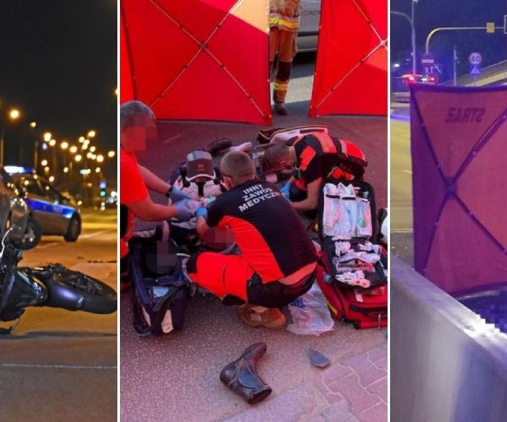 Czarna seria wypadków na motocyklach. Te zdjęcia mrożą krew w żyłach