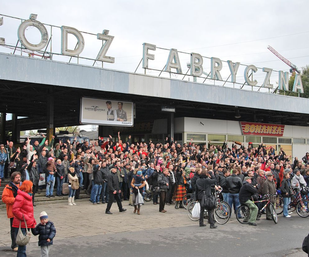 Neon Łódź Fabryczna został zdemontowany 5 lat temu