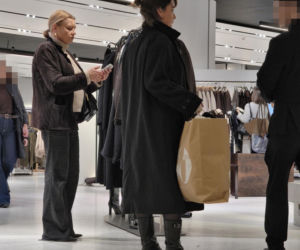 Małgorzata Ostrowska-Królikowska na zakupach