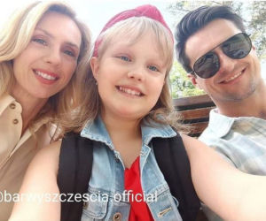 Barwy szczęścia. Herman (Maciej Raniszewski), Emilka (Jessica Frankiewicz), Malwina (Joanna Gleń)
