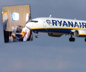 Pękła szyba w Boeingu, pasażer wyssany poza maszynę! Wstrząsające wideo
