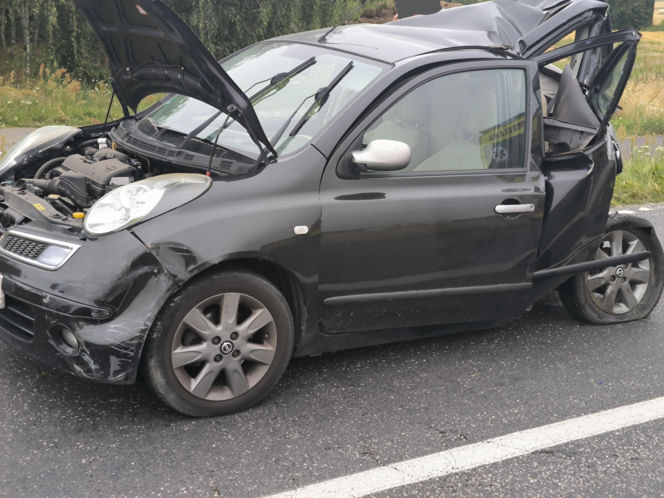 Wypadek na obwodnicy Święciechowy