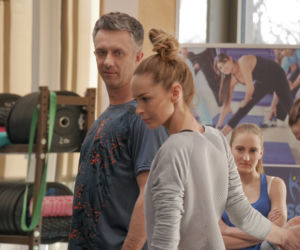 Pierwsza miłość. Artur (Łukasz Płoszajski), Natalia (Katarzyna Sowińska)