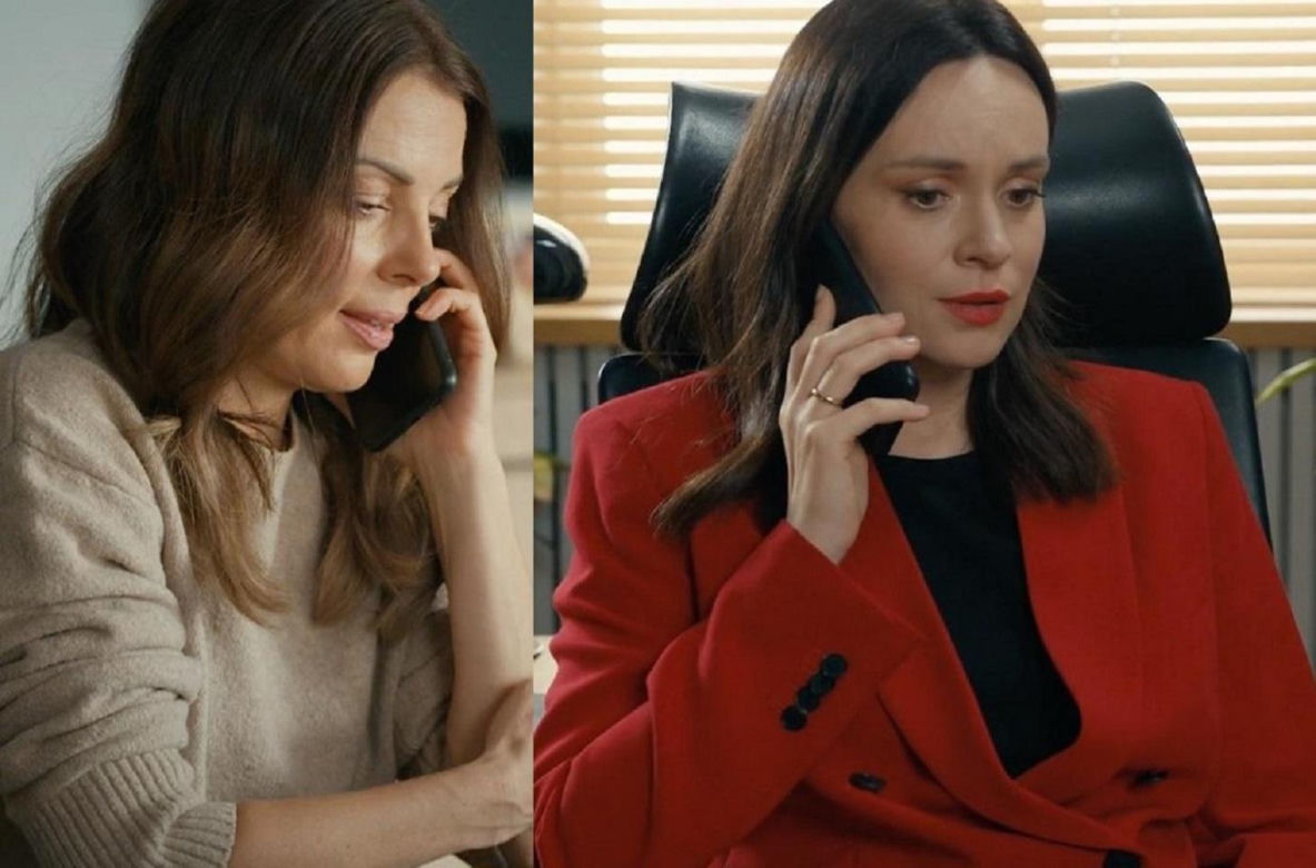 Barwy szczęścia. Kasia (Katarzyna Glinka), Natalia (Maria Dejmek)