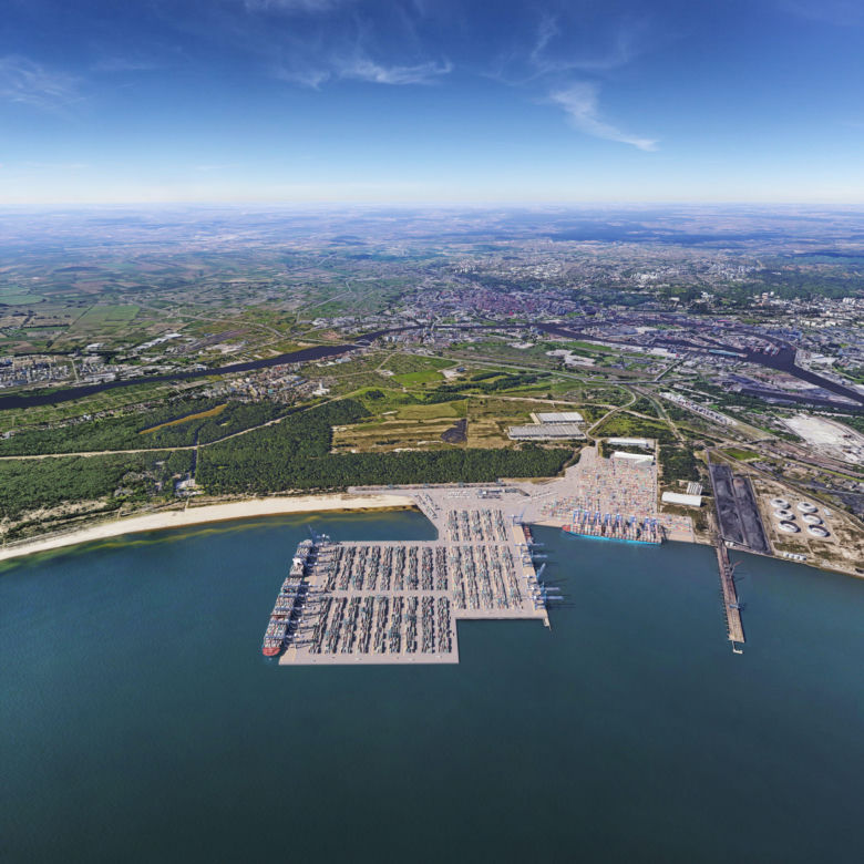 Budowa Terminala kontenerowego T3 Baltic Hub w Gdańsku