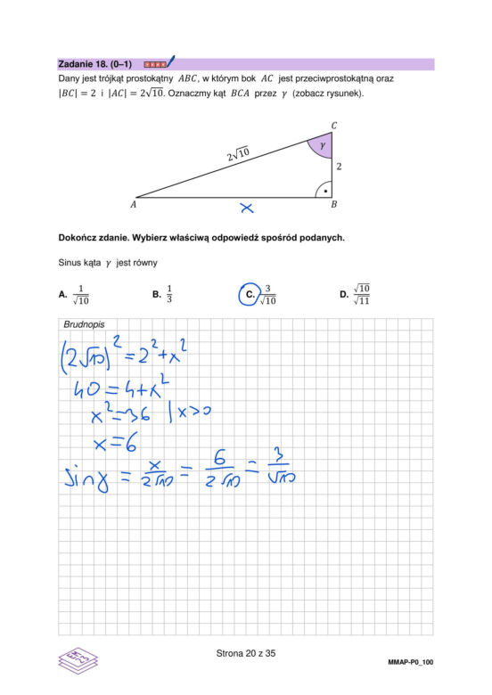 Matura 2026: matematyka. Odpowiedzi z matematyki 5.05.2026
