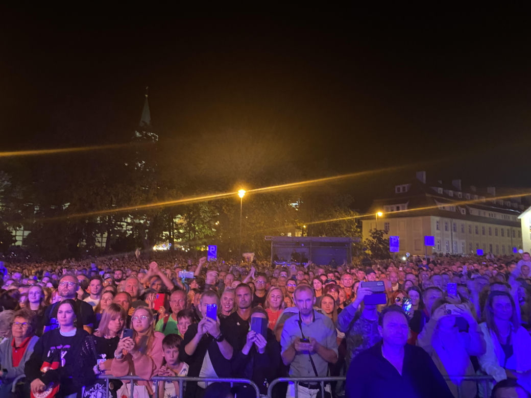  T.Love zagrał podczas Winobrania 2023 w Zielonej Górze. Zebrały się tłumy!