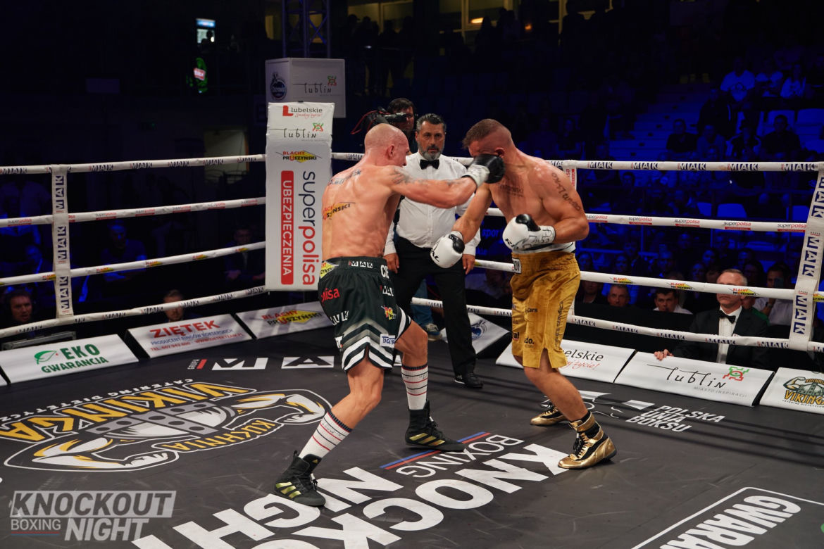 Michał Cieślak wygrał na Knockout Boxing Night 24