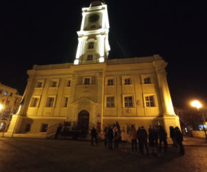 Strajk kobiet na rynku w Lesznie 