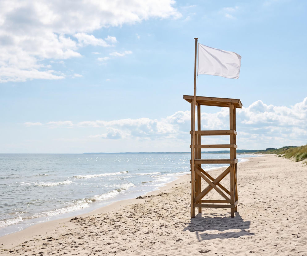 Sinice Rowy. Czy w Rowach można się kąpać 31.07? Flaga, warunki pogodowe