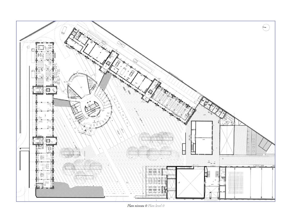 Siedziba policji w Charleroi projektu Ateliers Jean Nouvel i MDW