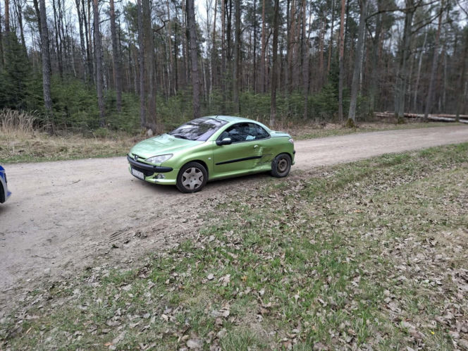 Wypadek na drodze Starachowice - Lubienia