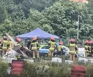 Wypadek samolotu w Warszawie! Nieoficjalnie: Są ofiary