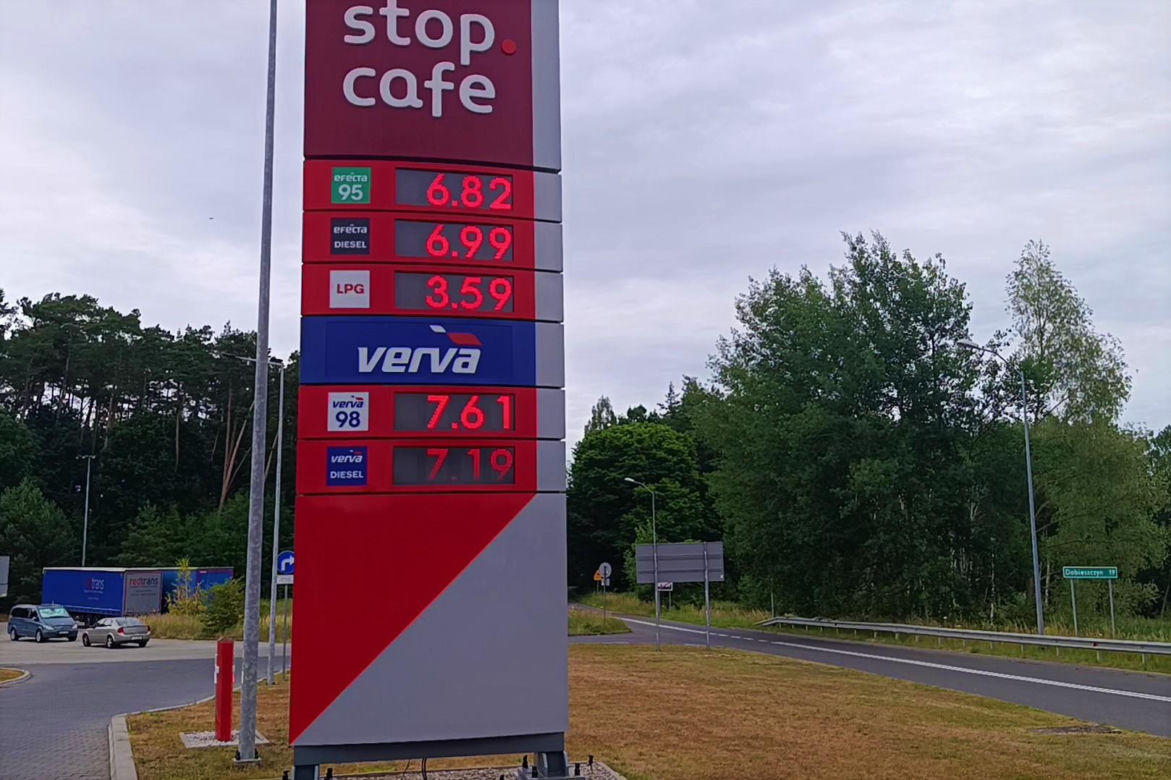 Ceny paliw w Lubieszynie po zniesieniu programu CPN