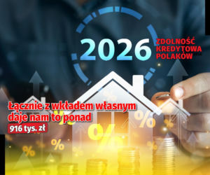 Zdolność kredytowa Polaków 2026 - wyliczenia