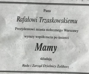 Trzaskowski nekrologi