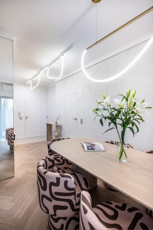 Biel we wnętrzach - projekt Deer Design