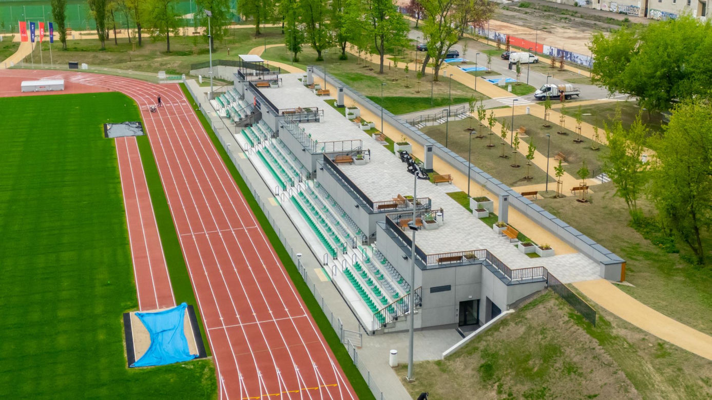 Skra tuż przed otwarciem w kwietniu 2025