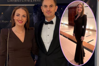 Posłanka Gajewska zadała szyku na balu. W czekoladowej sukni wyglądała obłędnie 