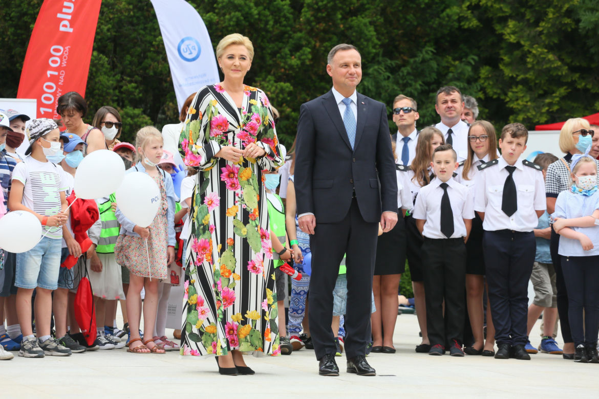Tak się ubiera Agata Duda