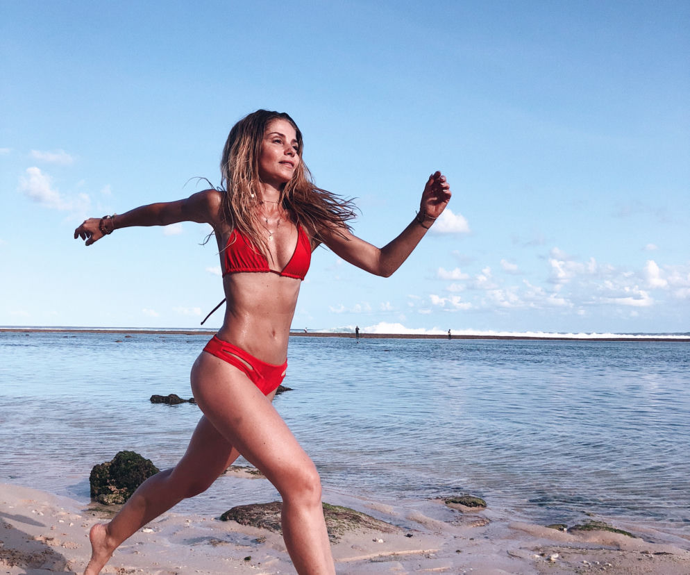 Ewa Szabatin świeci na Bali