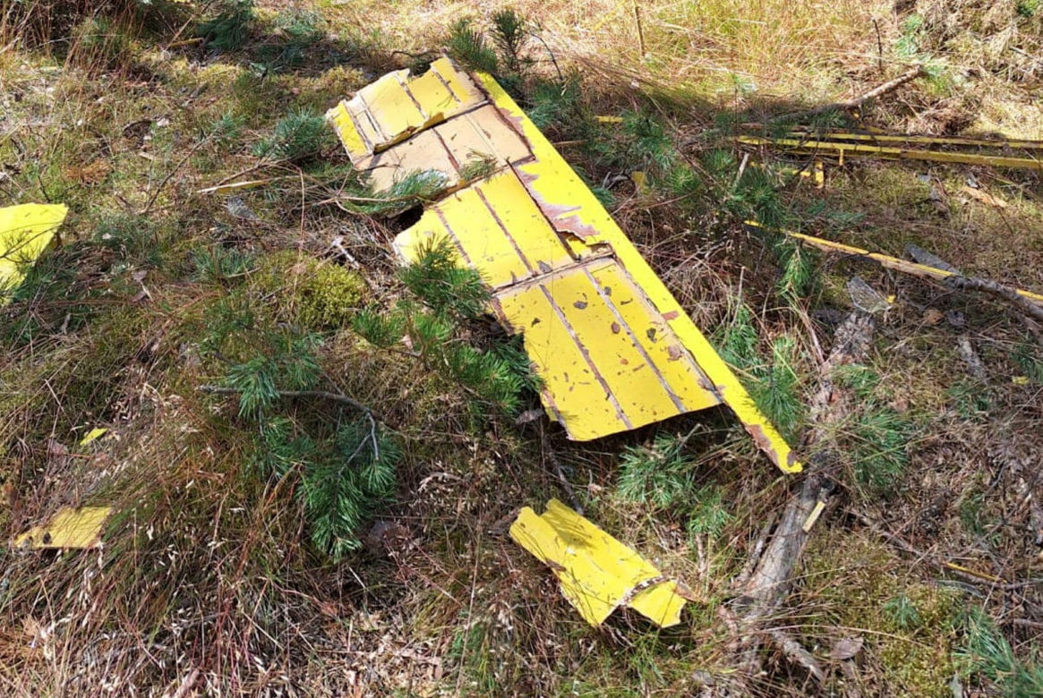 W okolicy Borska spadł szybowiec. Pilot zginął na miejscu