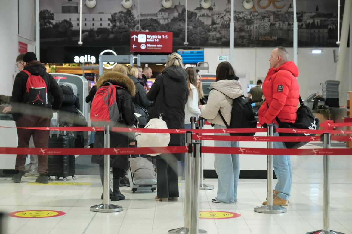 100 pasażerów w ciągu 15 minut. Nowość na lotnisku w Lublinie