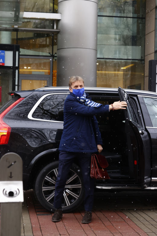 Zbigniew Boniek przyjechał na spotkanie z Paulo Sousą