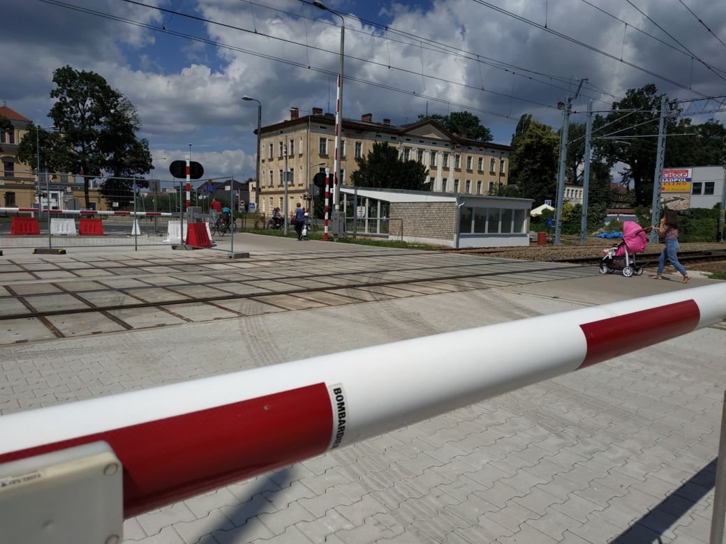 przejazd kolejowy na ul. Słowiańskiej