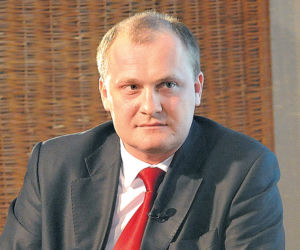 Prezydent Szczecina Piotr Krzystek zamówił portet u ginekologa