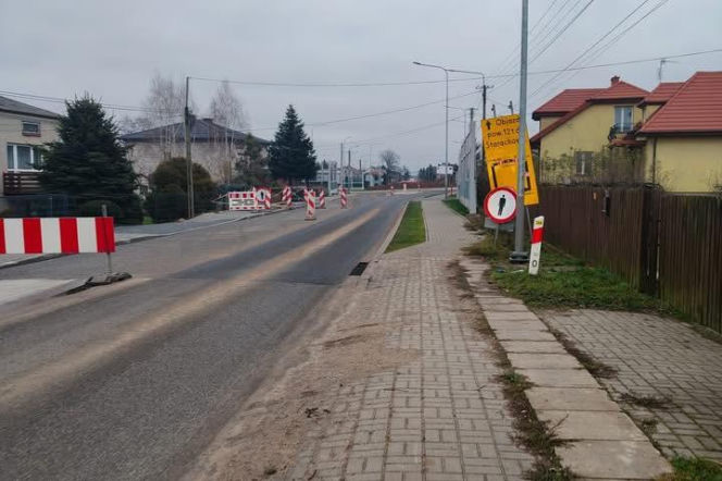 Remont drogi Tychów Stary - Starachowice