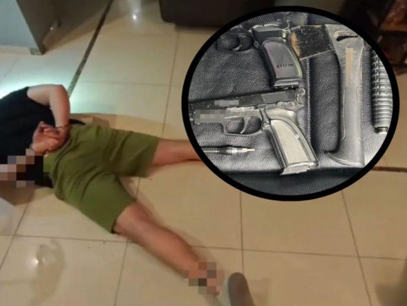 Zaczął strzelać do kierowcy, bo stanął na czerwonym świetle!