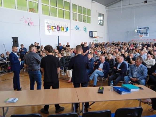 Gorąca dyskusja o zbiornicy w gminie Skórzec