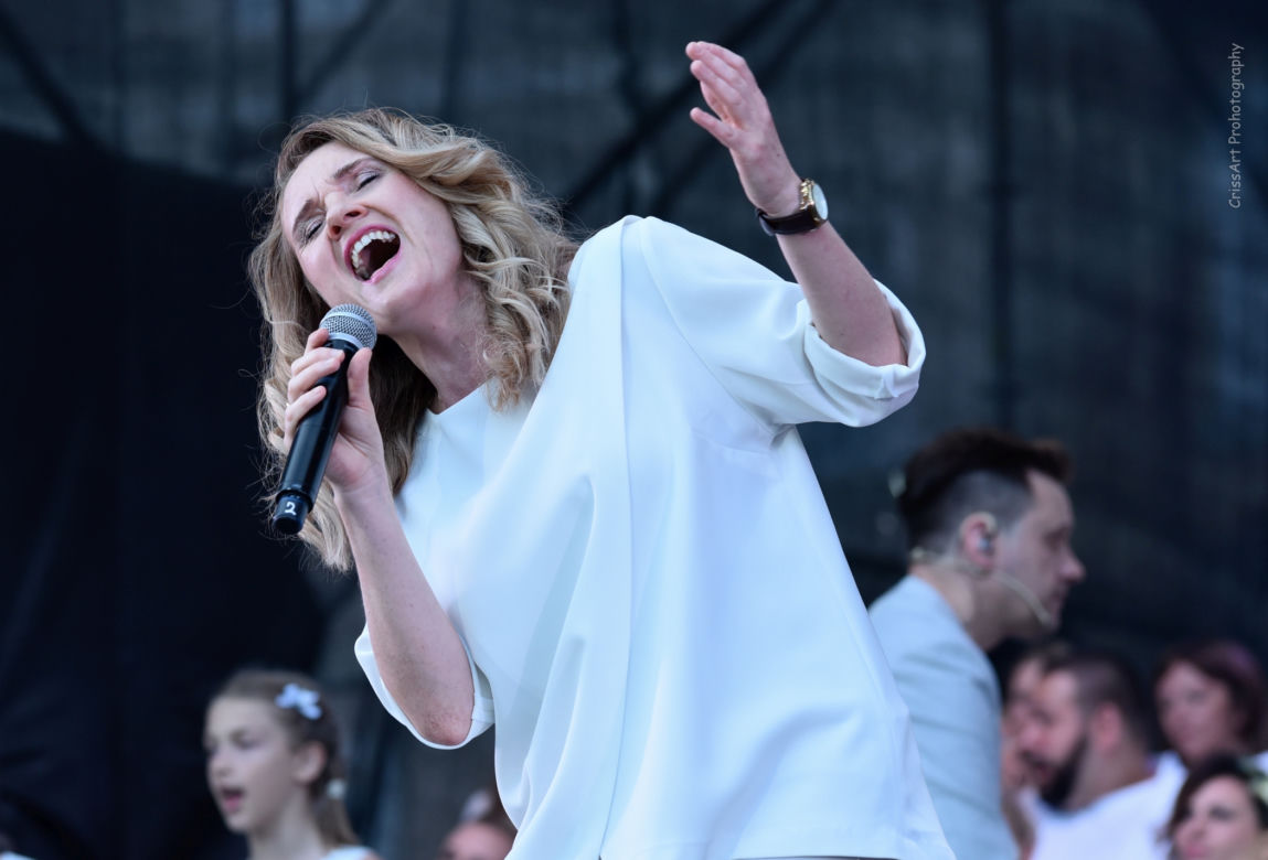 Koncert Chwały w Lublinie. Tłumy na Placu Zamkowym w Boże Ciało