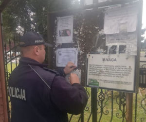 Policyjne klepsydry ostrzegają seniorów przed oszustami