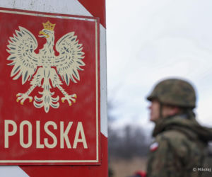 Karol Nawrocki na granicy w Wigilię