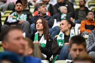 Lechia Gdańsk - Legia Warszawa: Zdjęcia kibiców z meczu 33. kolejki PKO BP Ekstraklasy