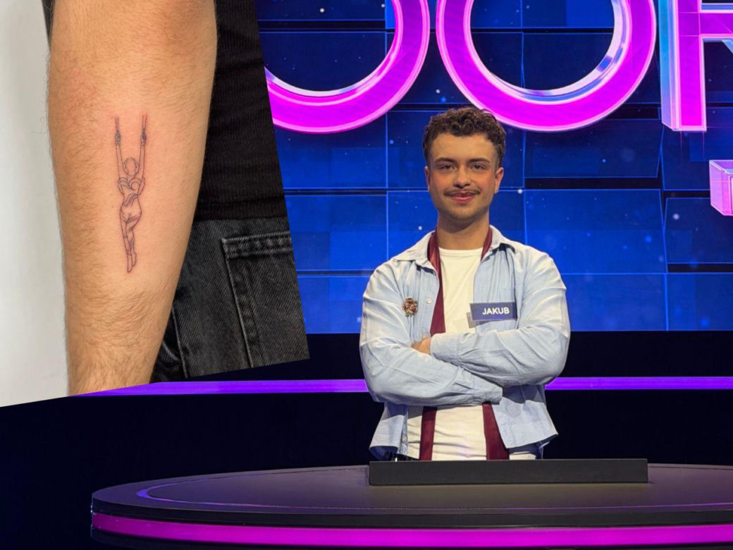 Kuba Nogala z "The Floor" wytatuował sobie Justynę Steczkowską