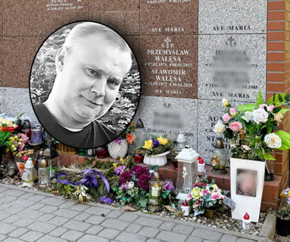 Rok temu zmarł syn Lecha Wałęsy - tak wygląda jego grób