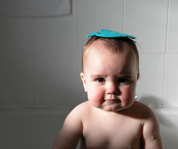 Dziecko płacze przy myciu głowy i obcinaniu paznokci? Tak pomożesz mu oswoić strach