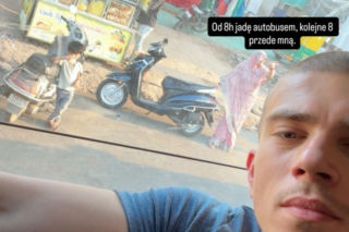 Kacper Błoński przeżył w Indiach chwile grozy. Jest dobrej myśli i uspokaja fanów