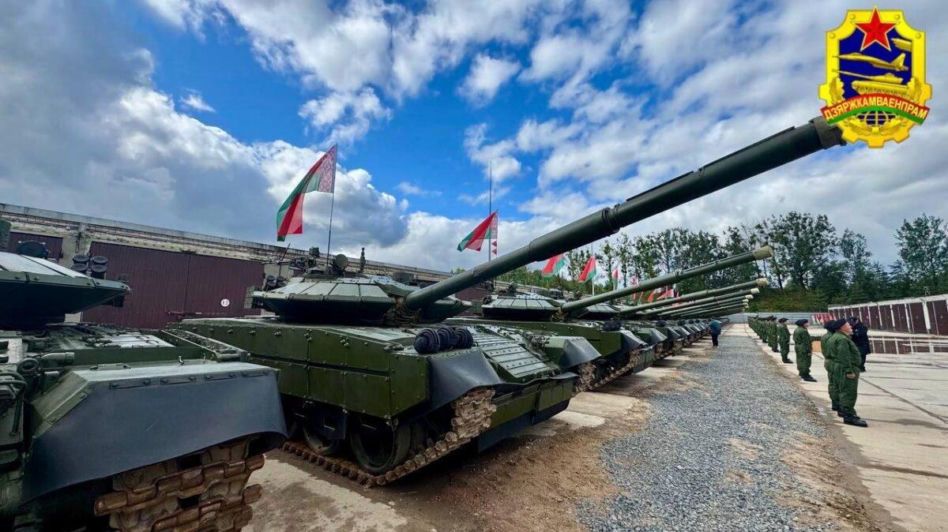 Białoruś prezentuje zmodernizowane czołg T-72BM2