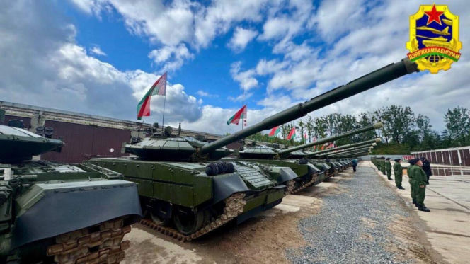 Białoruś prezentuje zmodernizowane czołg T-72BM2