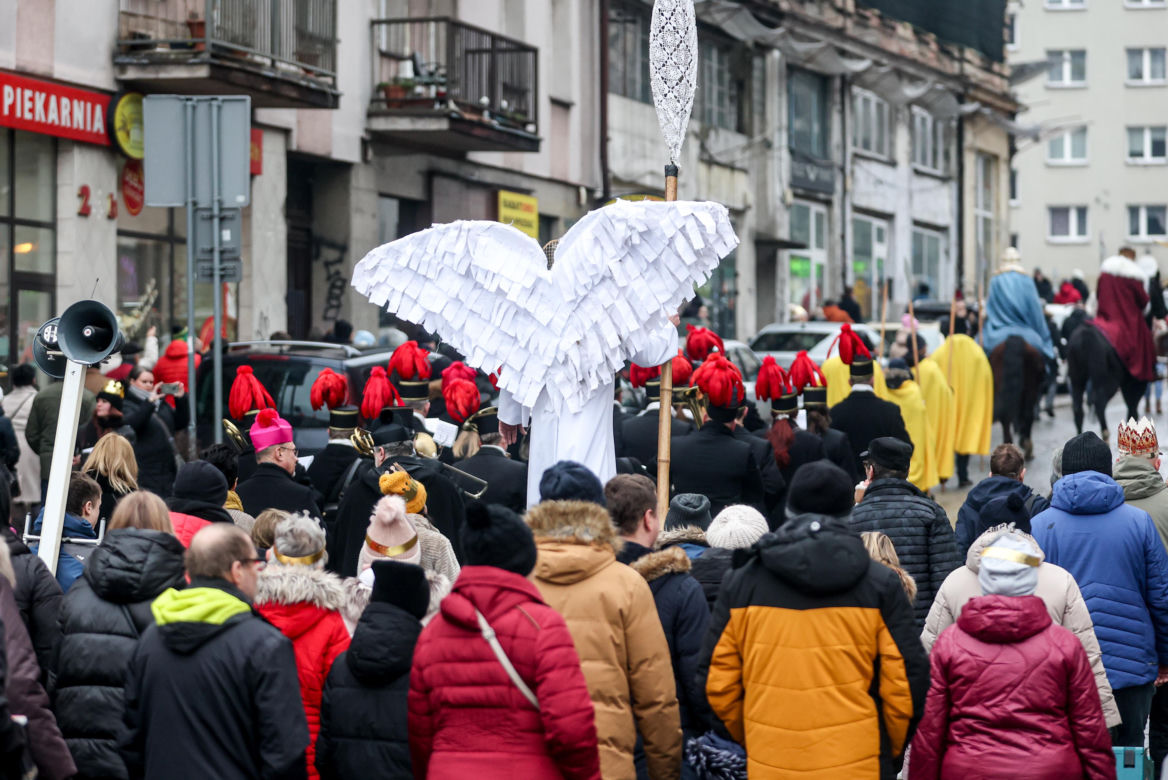Orszak Trzech Króli przeszedł ulicami Bytomia