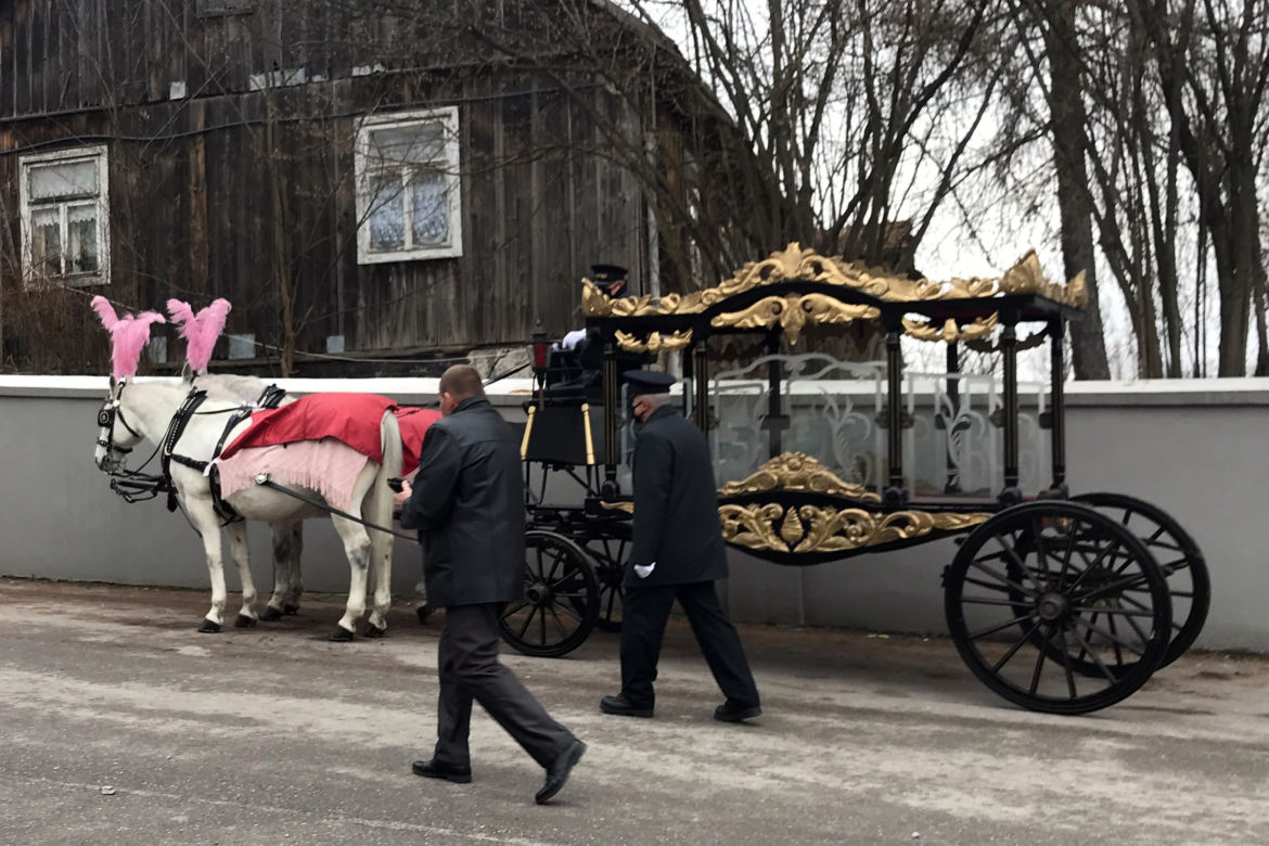 Pogrzeb tragicznie zmarłej amazonki